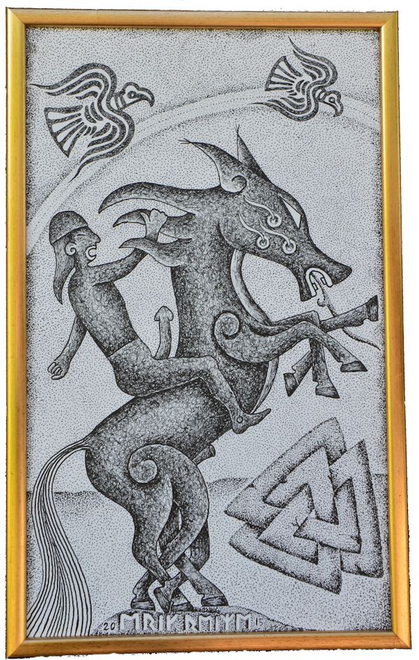 Odin på Sleipnir