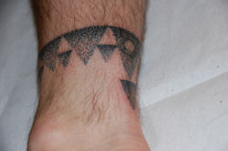 Marcus' tatovering