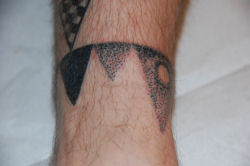 Marcus' tatovering