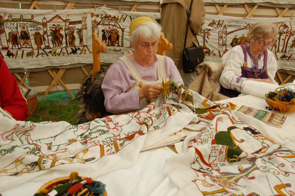 Bayeux tapet damerne