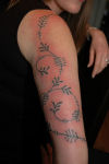 Musselmalet arm